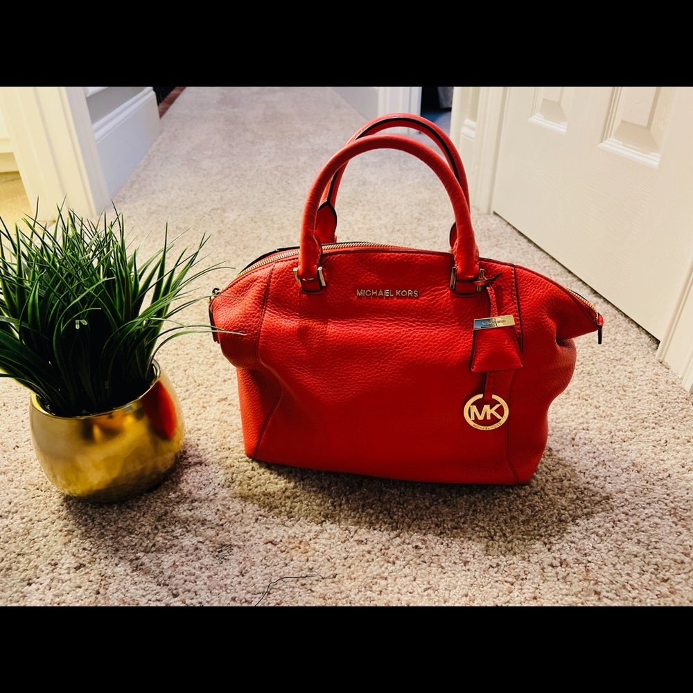 Red/Pink Michael Kors Bag